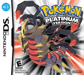 Pokémon Platinum Version Nintendo DS cover art